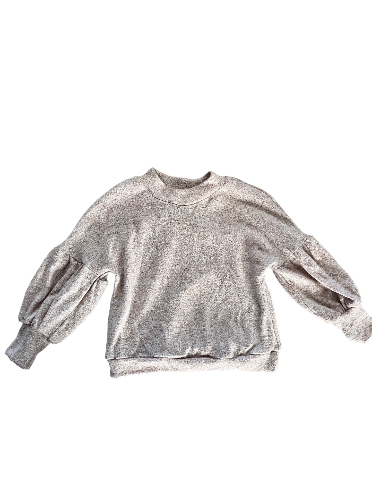 Cashmere Puff Sleeve Sweater